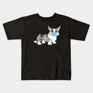 Cardigan Corgi Quarantine Mode Kids T-Shirt